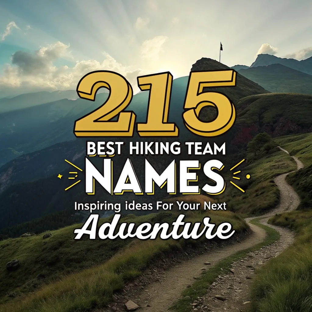 215 Best Hiking Team Names: Inspiring Ideas for Your Next Adventure