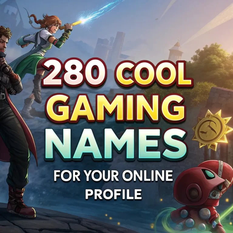 Cool Gaming Names: 280 Cool Gaming Names for Your Online Profile