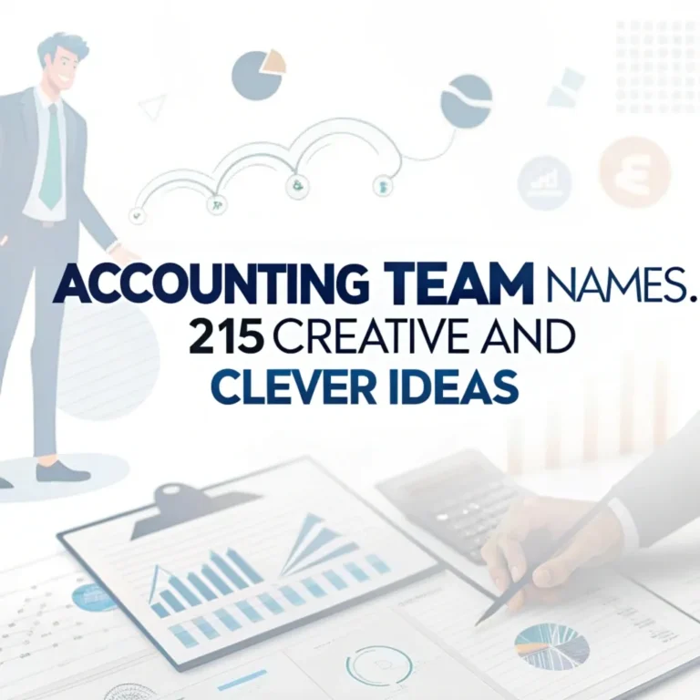 Accounting Team Names: 215 Creative and Clever Ideas