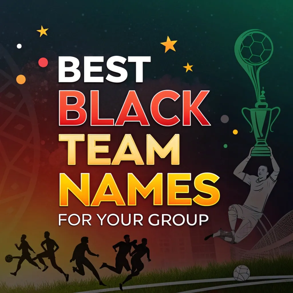 215 Best Black Team Names for Your Group: The Shadow Squad