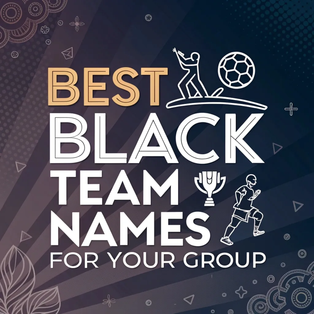 215 Best Black Team Names for Your Group: The Shadow Squad