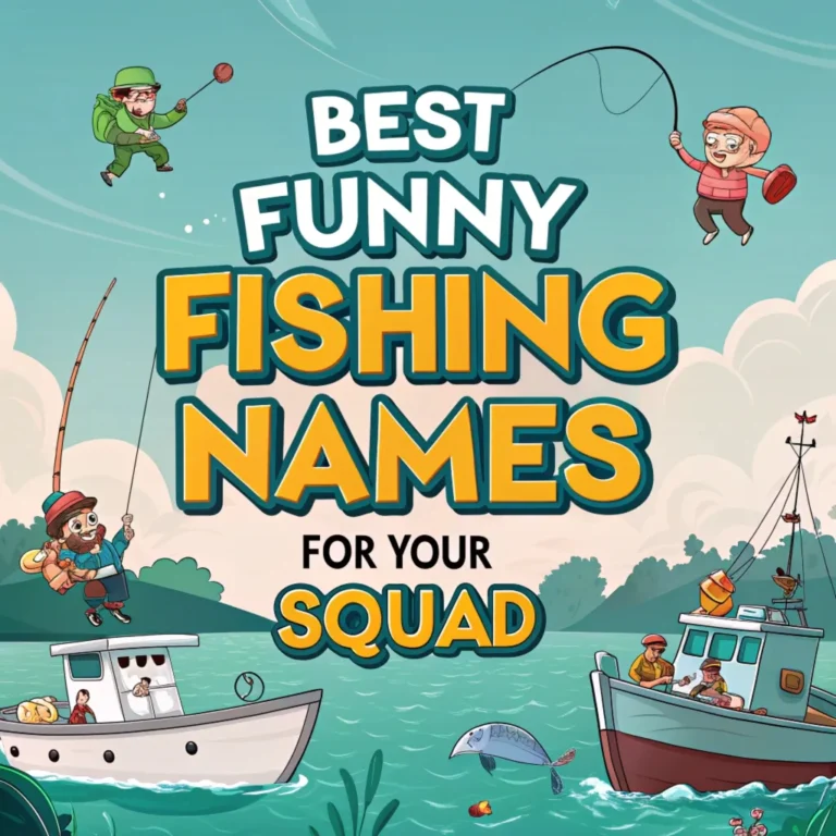 Funny Fishing Names: 225 Best Funny Fishing Names for Your Squad