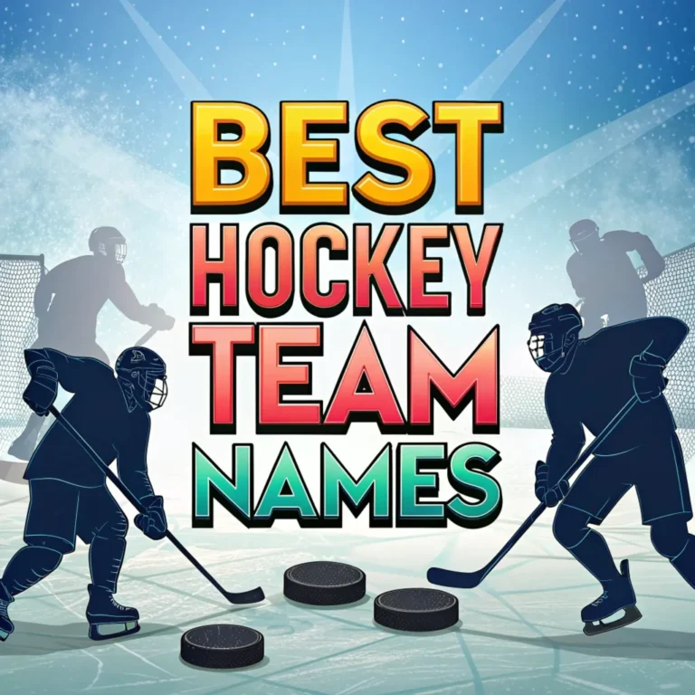 220 Best Hockey Team Names: Unleash Your Ice-Cold Creativity