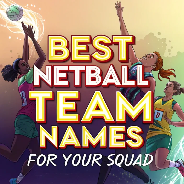 200 Best Netball Team Names for Your Squad: Inspire Your Squad