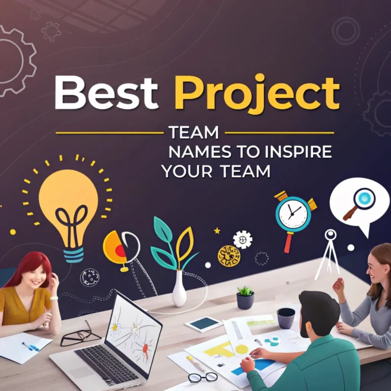 240 Innovative Project Team Names to Inspire Your Squad