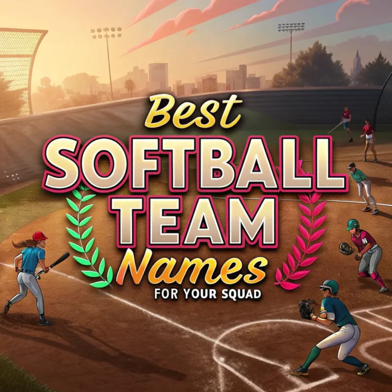 Softball Team Names: 220 Best Softball Team Names for Your Squad