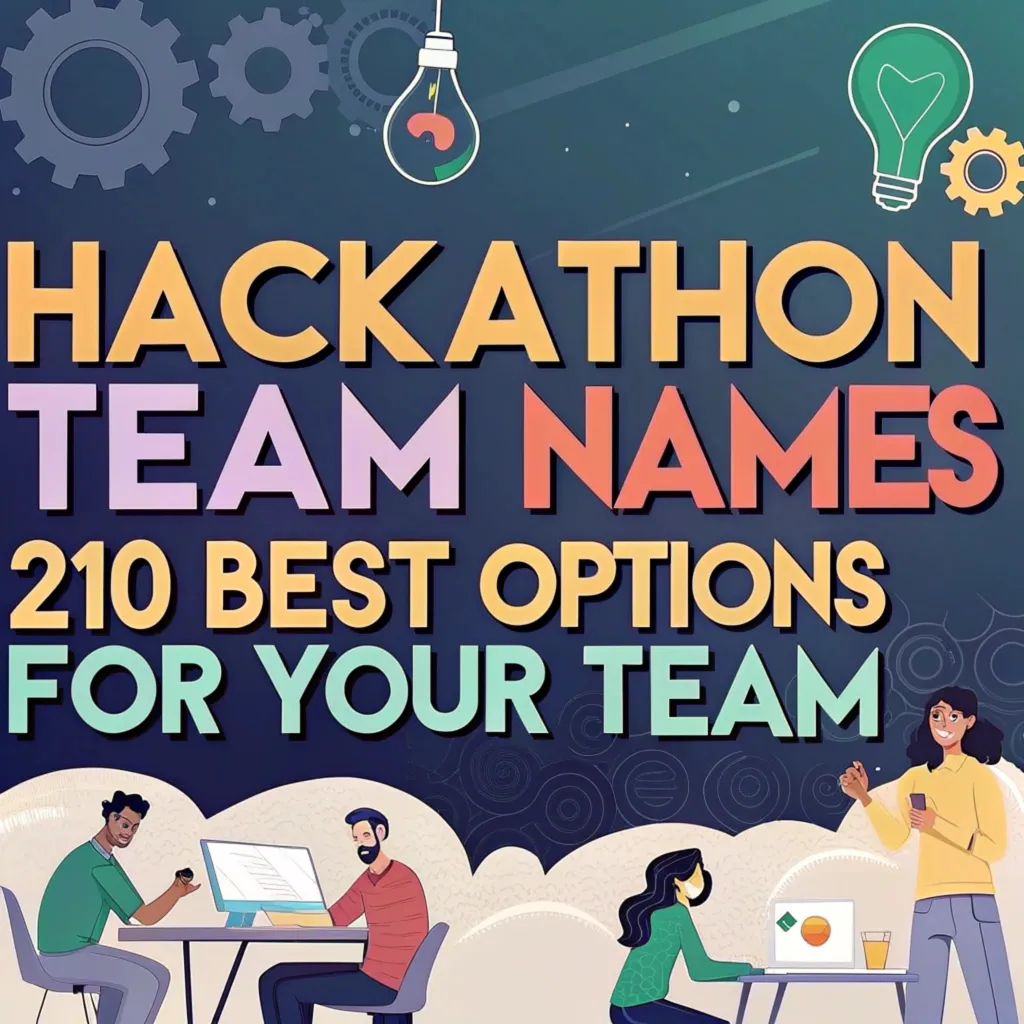 Hackathon Team Names: 210 Best Options for Your Team Hackathon Team Names: 210 Best Options for Your Team