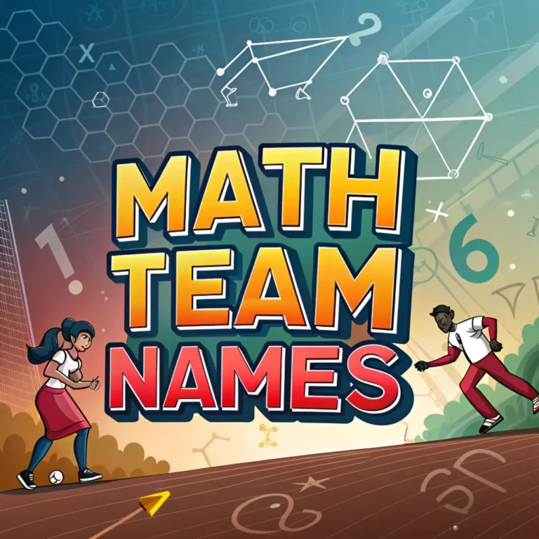 220 Best Math Team Names: Inspiring Choices for Your Mathletes