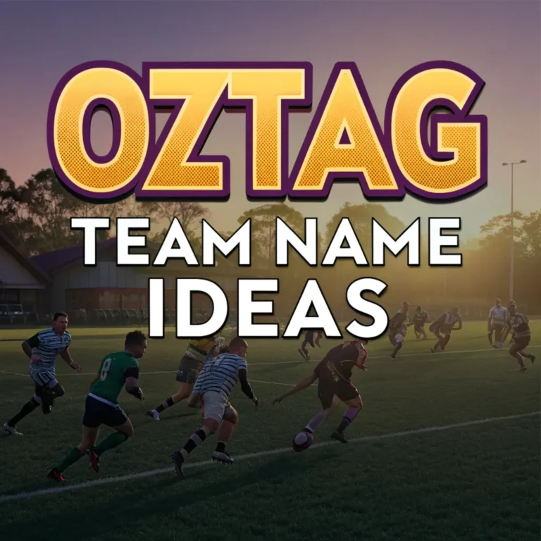 Oztag Team Name Ideas: 205 Fun and Creative Options for Your Team