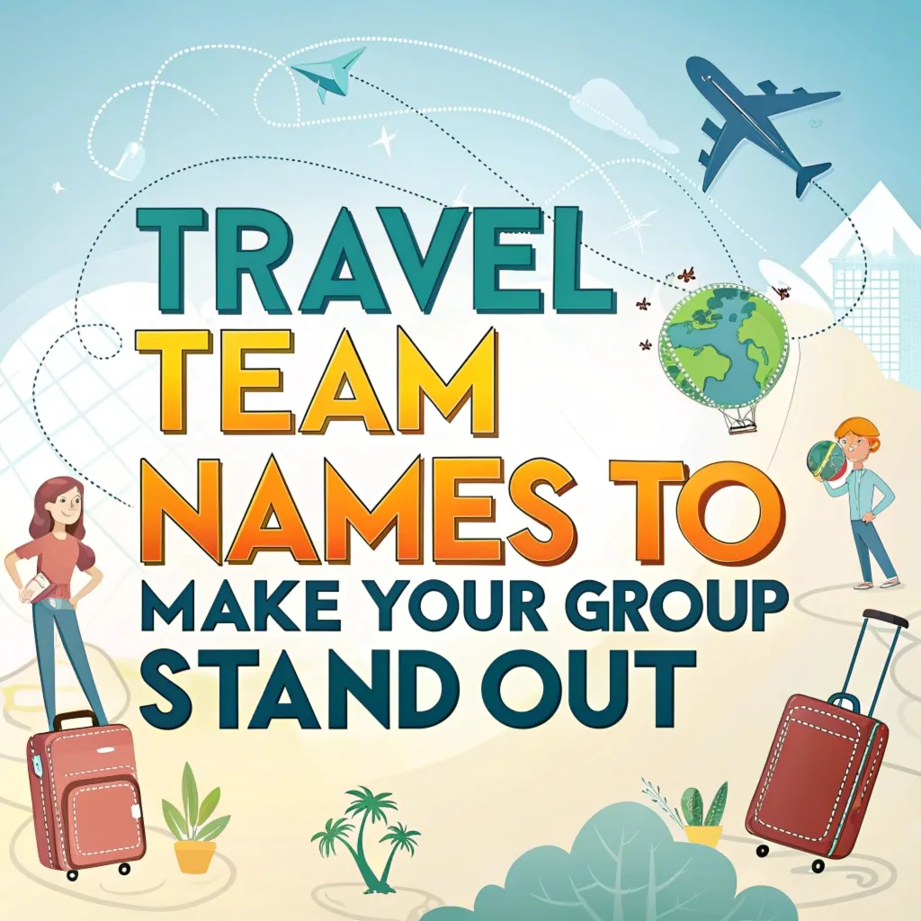 240 Unique Travel Team Names to Make Your Group Stand Out