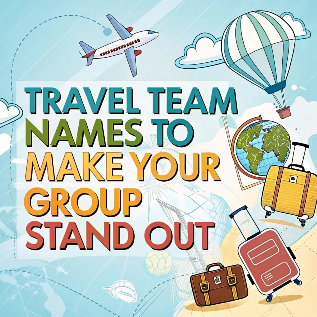 240 Unique Travel Team Names to Make Your Group Stand Out