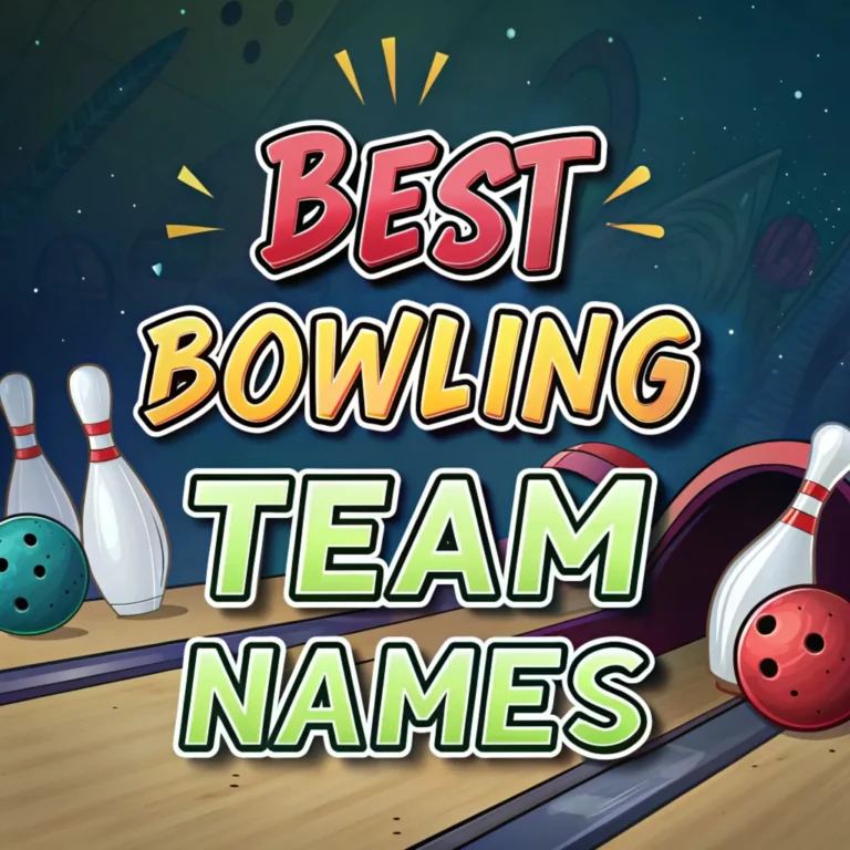 200 Best Bowling Team Names: Creative Ideas for Your League