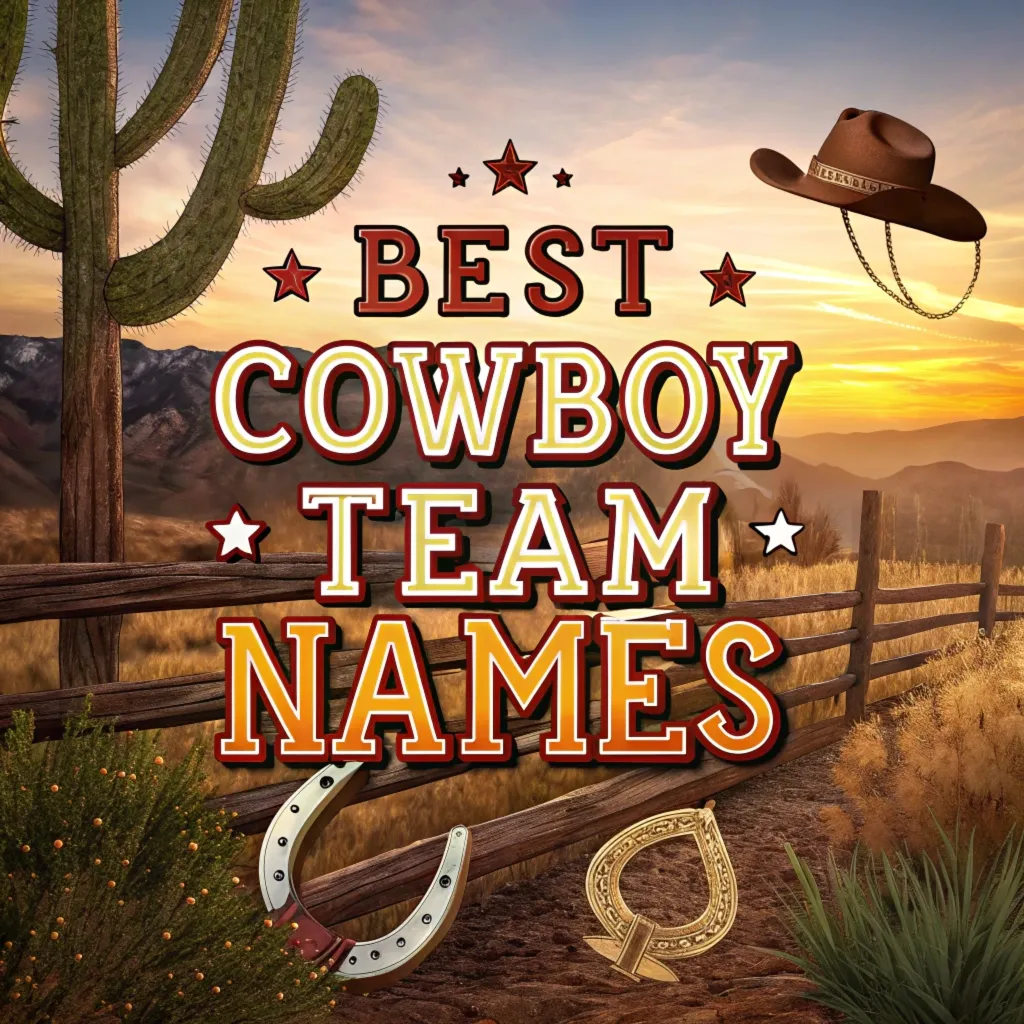 205 Epic Cowboy Team Names: Unleash Your Wild West Spirit