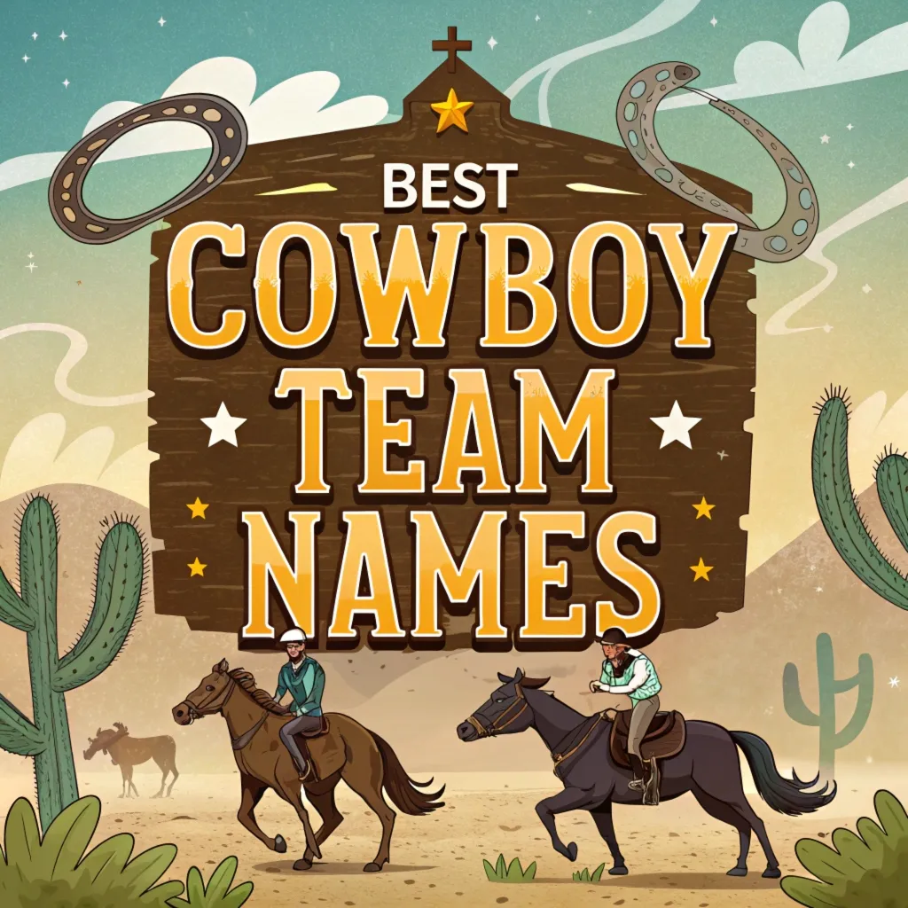 205 Epic Cowboy Team Names: Unleash Your Wild West Spirit