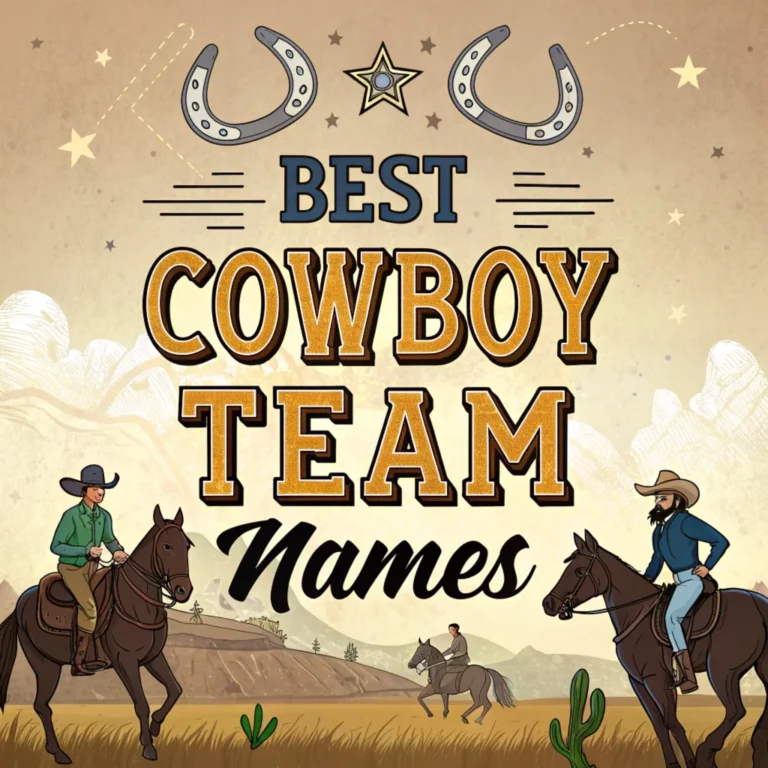 205 Epic Cowboy Team Names: Unleash Your Wild West Spirit