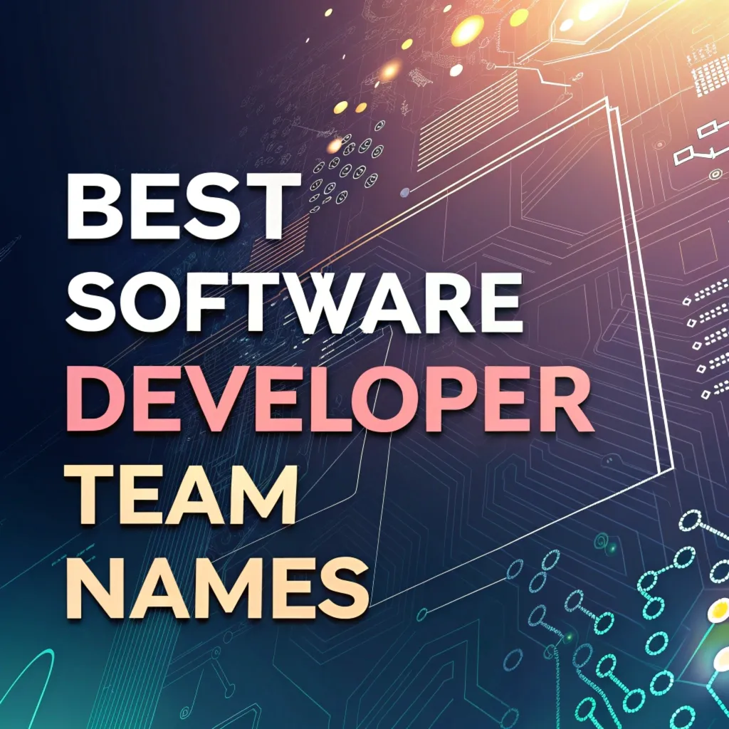 240 Best Software Developer Team Names: Fun Ideas for Your Tech Squad