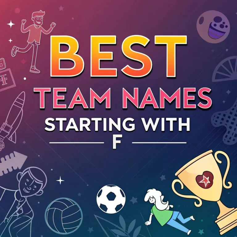 215 Best Team Names Starting with F: Creative Ideas for Every Team