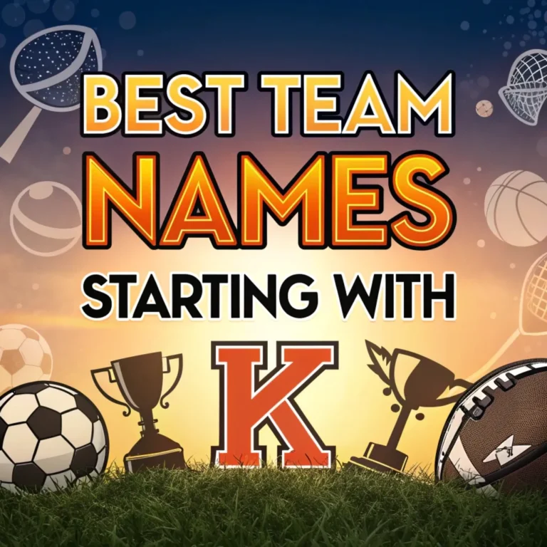 200 Best Team Names Starting with K: Unleash Your Group’s Creativity