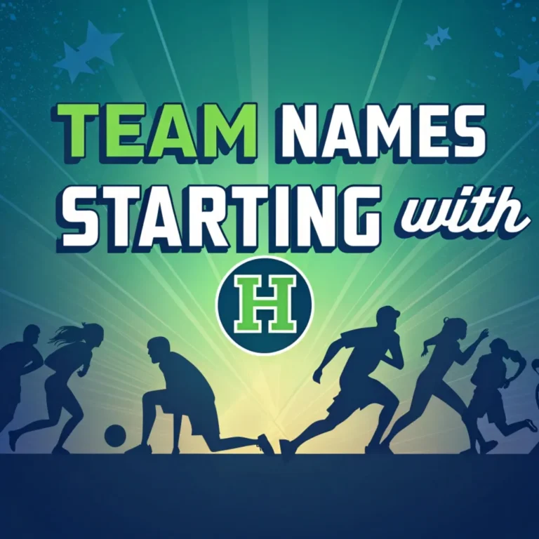 215 Team Names Starting with H: Unleash Your Group’s Potential